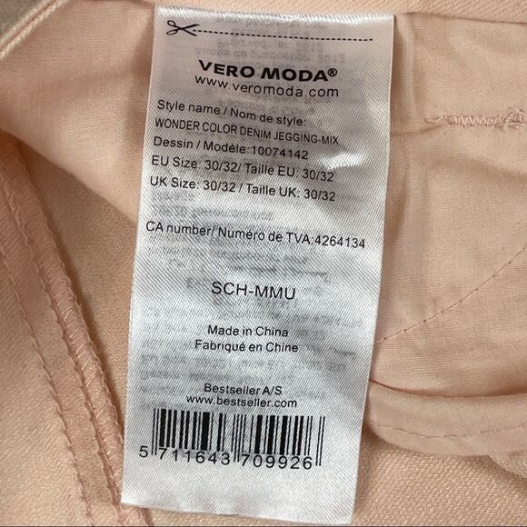 VERO MODA Wonder Colour Denim Jeggings Women's Size  EU 30/32 - Picture 4 of 10